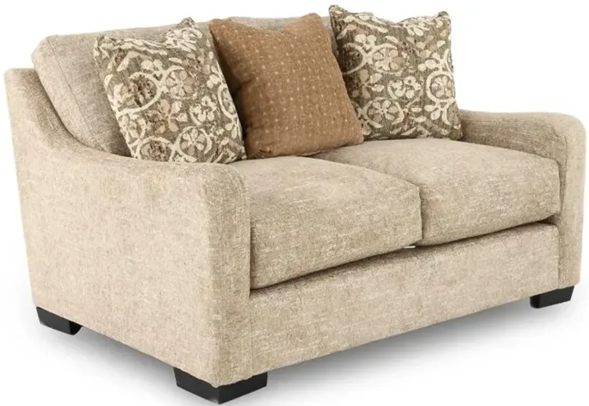 Rita Desert Beige Loveseat