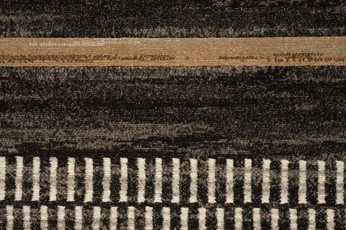 Essential 5 x 8 Modern Rustic Brown Area Rug