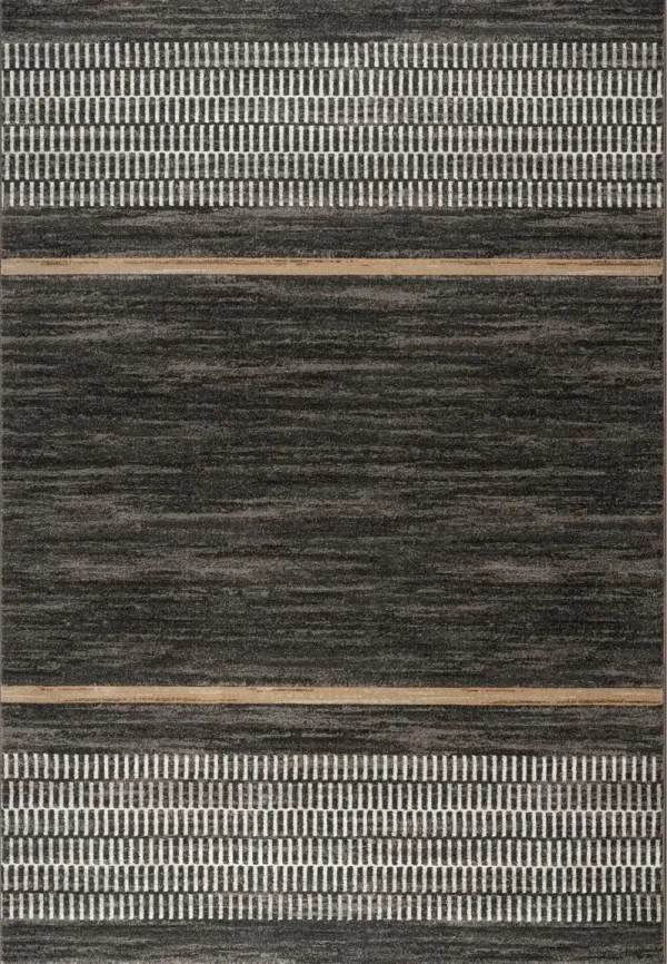 Essential 8 x 10 Modern Rustic Brown Area Rug