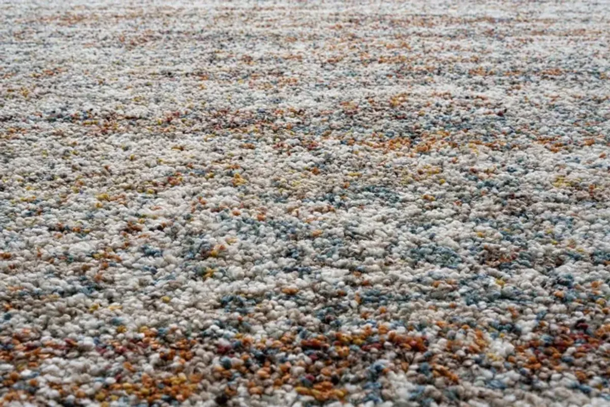 Granada 5 x 8 Teal Multicolor Area Rug