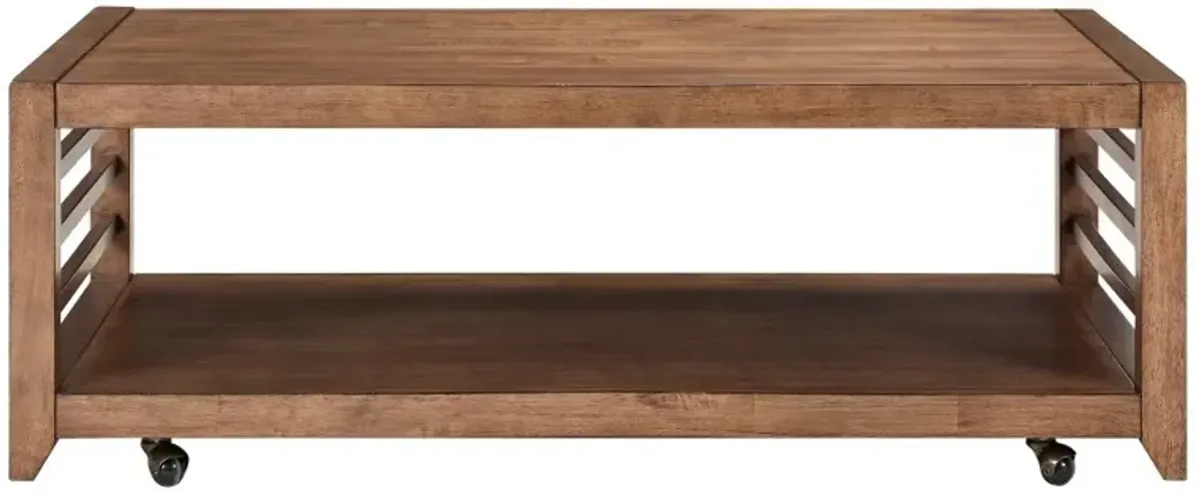 Shaker Lakes Brown Coffee Table