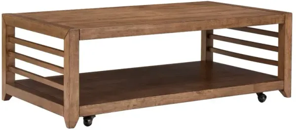 Shaker Lakes Brown Coffee Table