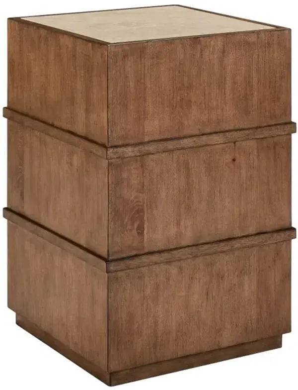 Shaker Lakes Brown Side Table