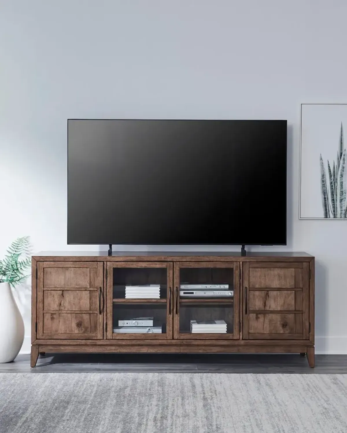 Shaker Lakes Brown TV Stand