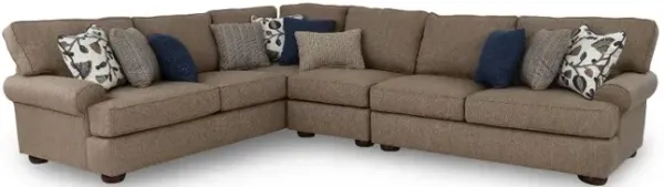 Fondren Tan 3 Piece Sectional
