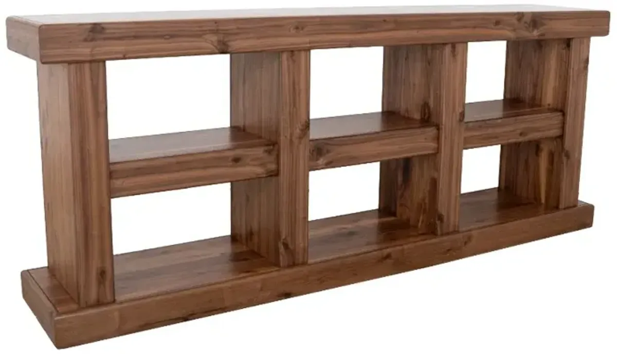 Walnut Brown TV Stand