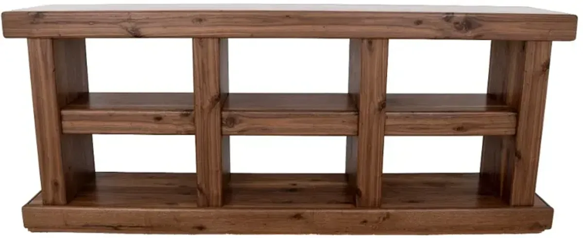 Walnut Brown TV Stand
