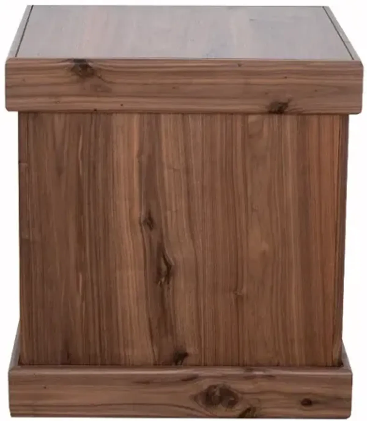 Walnut Brown End Table