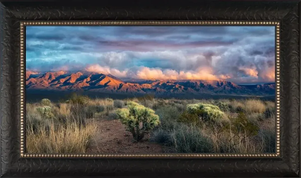 Desert Skies Framed Canvas