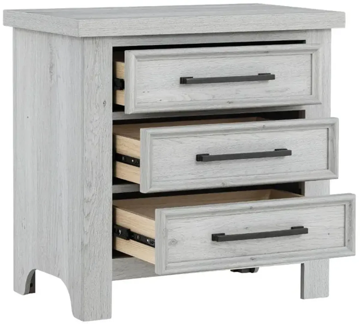 Bridget Whitewash Nightstand