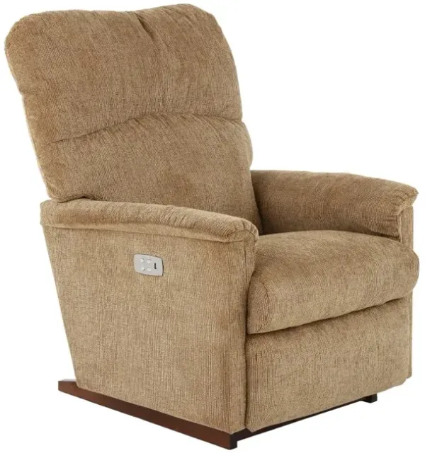 Collage Tan Power Rocker Recliner