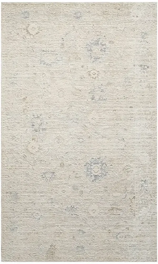 Monaco 5 x 8 Traditional Beige Ivory Area Rug