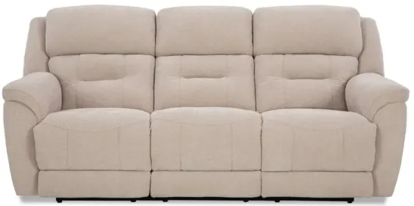 Knockout Stone Beige Power Reclining Sofa