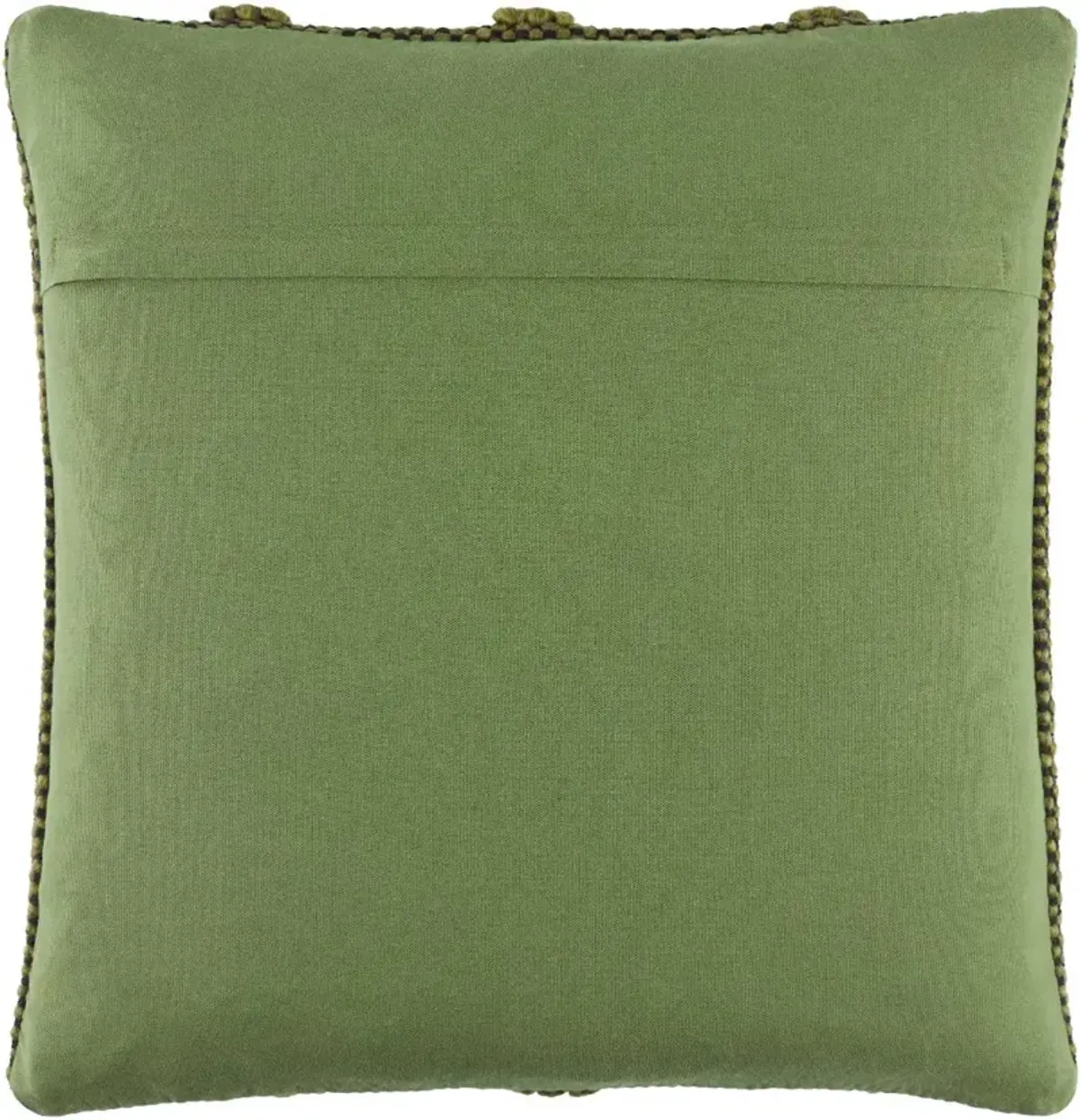 Harlow Green Woven Pillow
