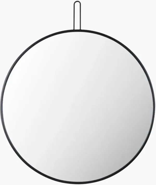 Athanasia Black Accent Mirror