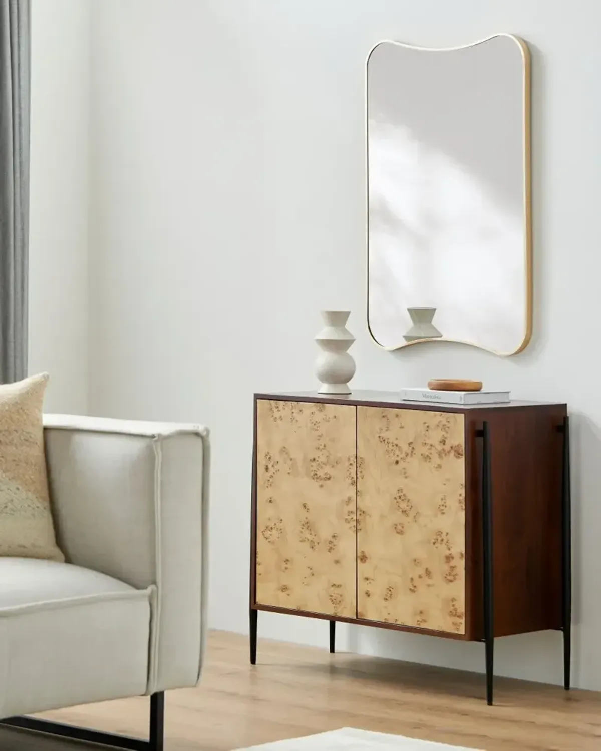 Bellona Gold Accent Mirror