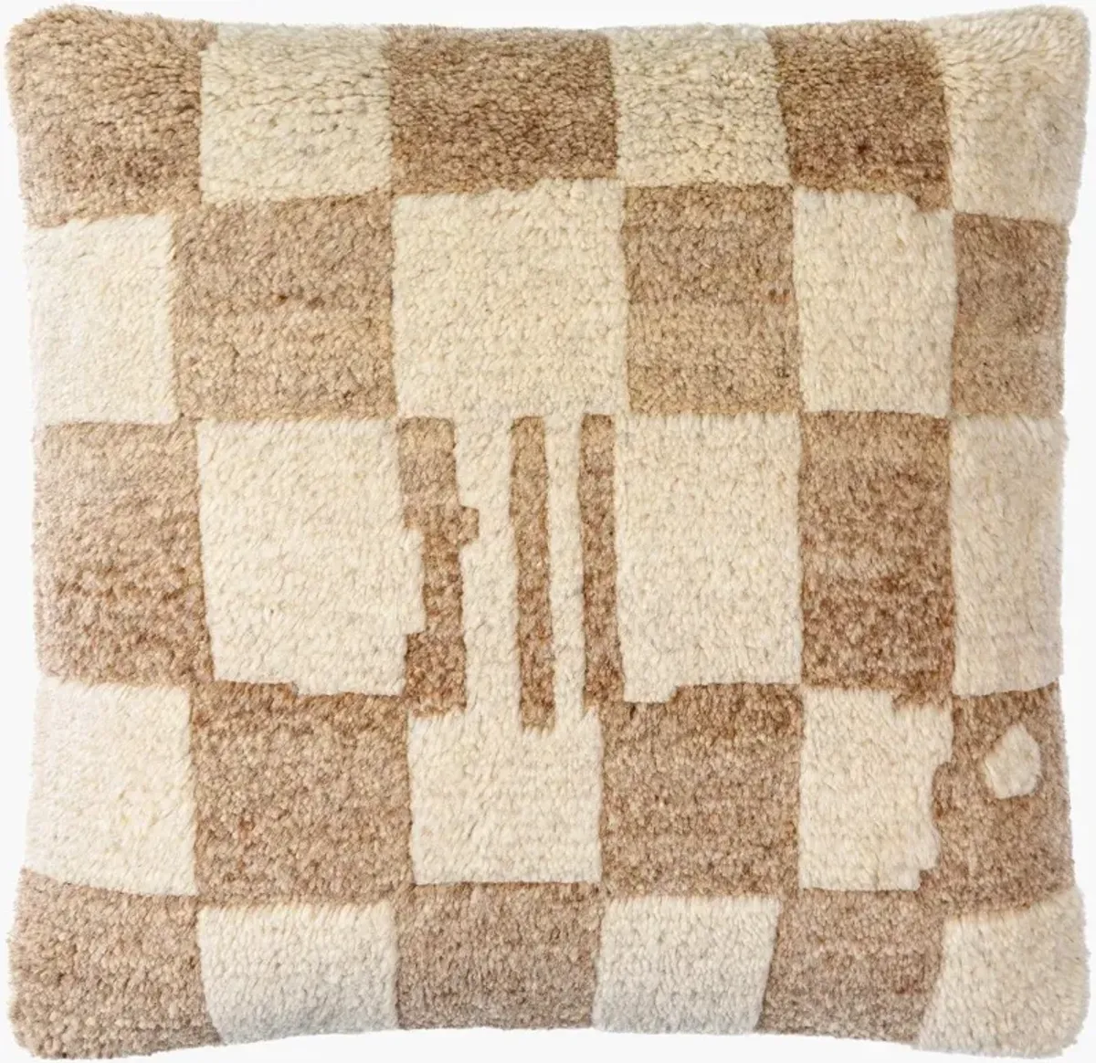 Balder Tan Accent Pillow