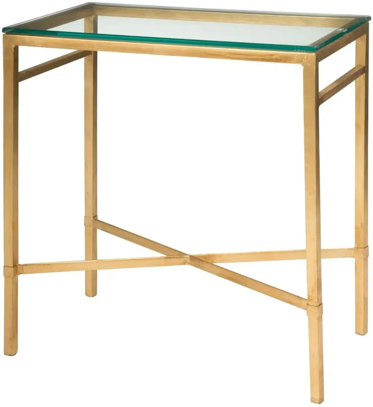 Viggo Gold Chairside Table