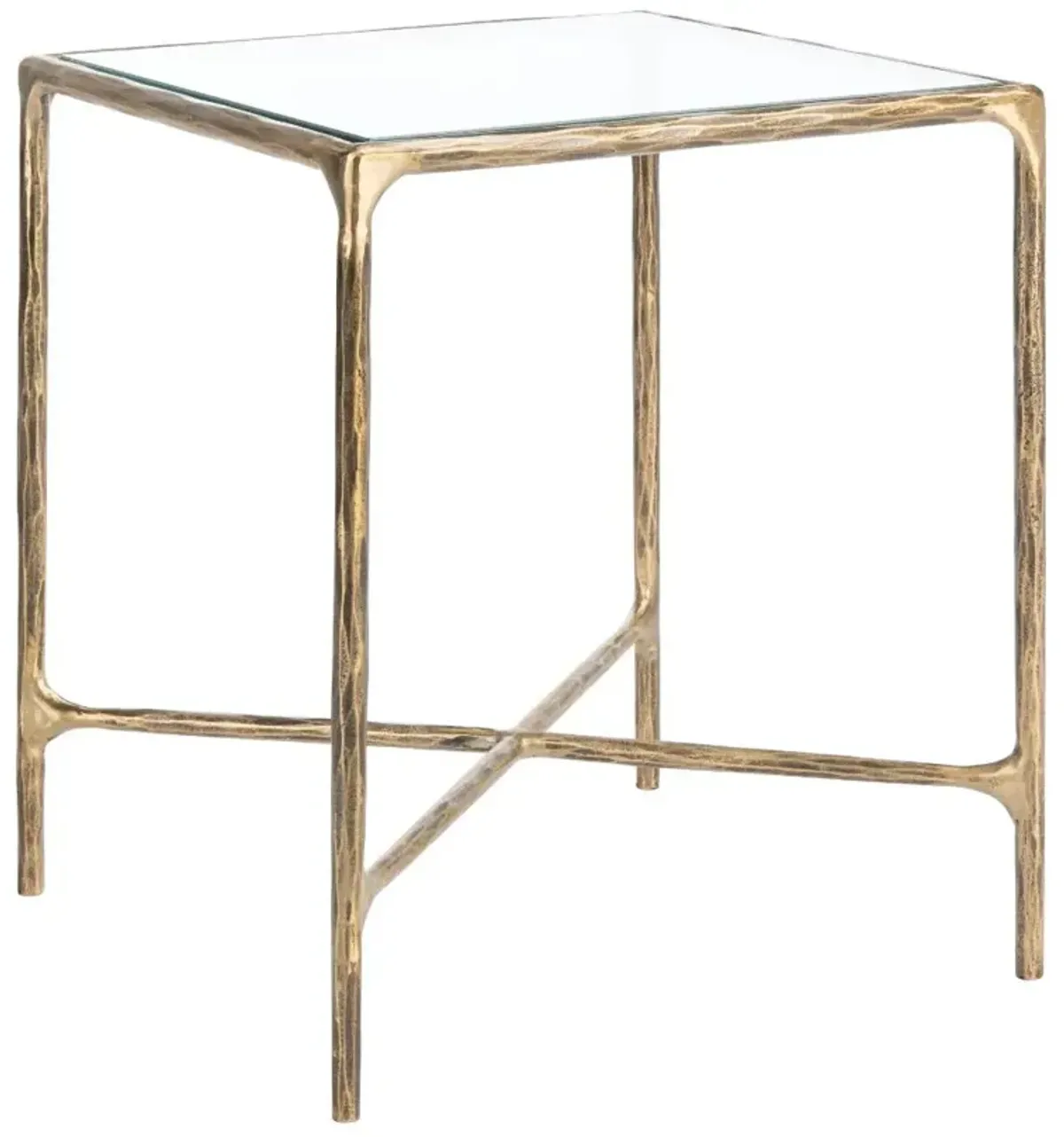 Jessa Metal Square End Table