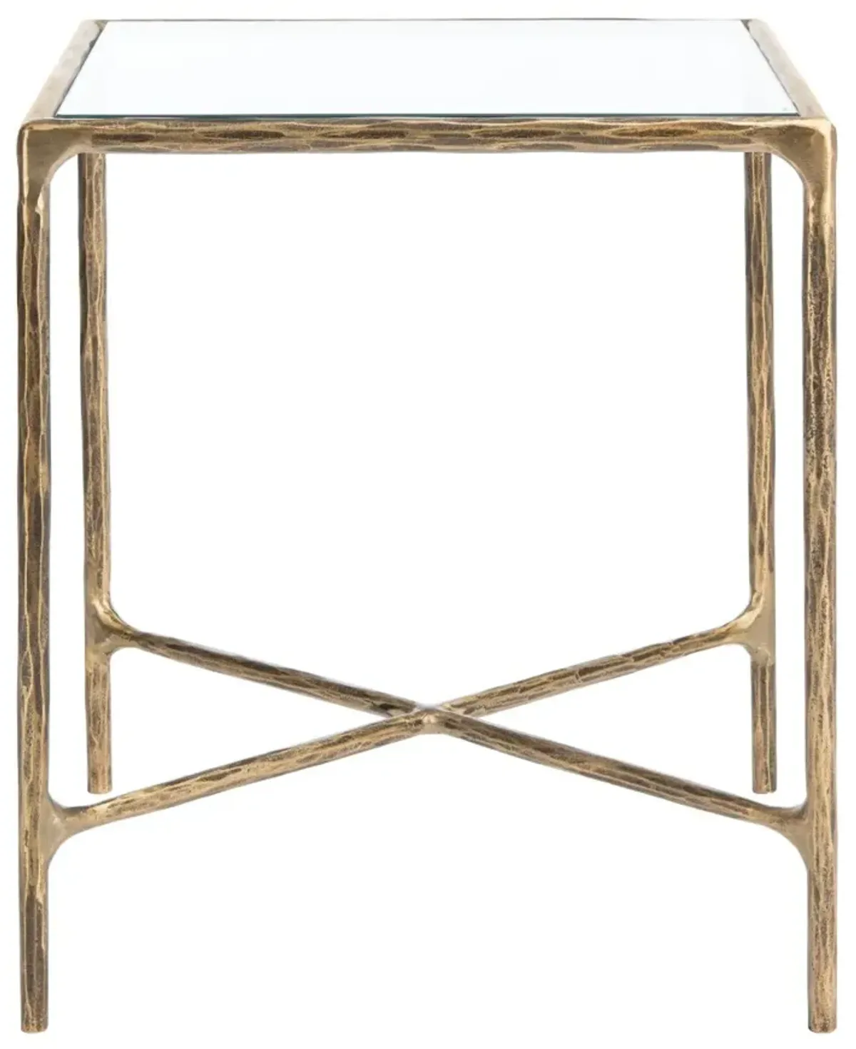 Jessa Metal Square End Table