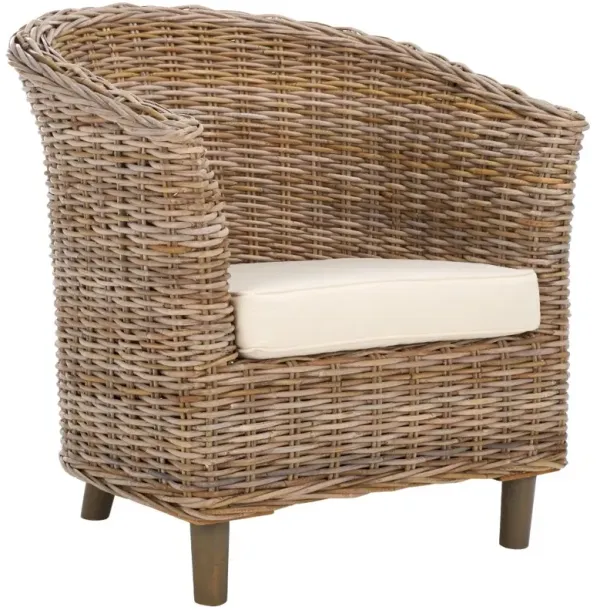 Omni Natural Woven Barrel Chair