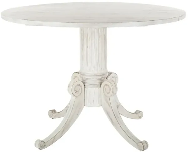 Forest Antique White Drop Leaf Dining Table