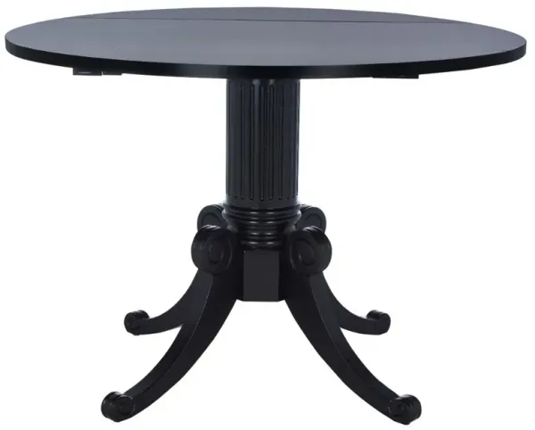 Forest Black Drop Leaf Dining Table