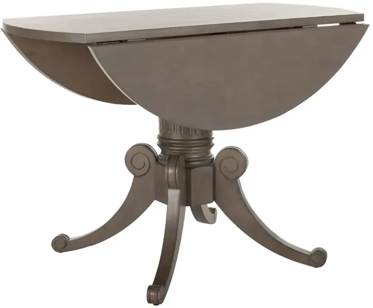 Forest Gray Wash Drop Leaf Dining Table