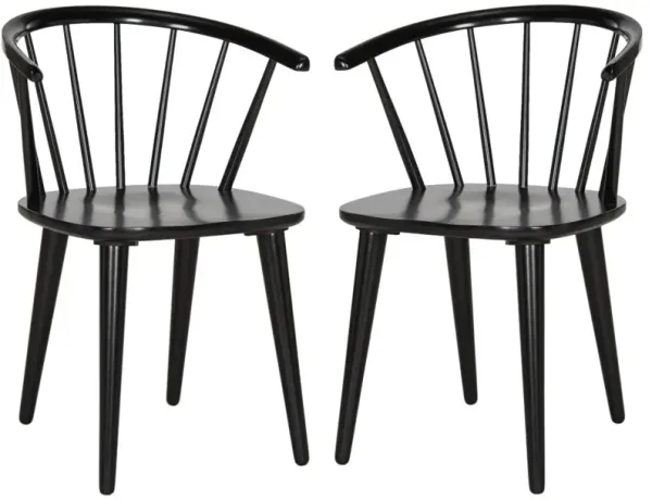 Blanchard Black Side Chairs - Set of 2