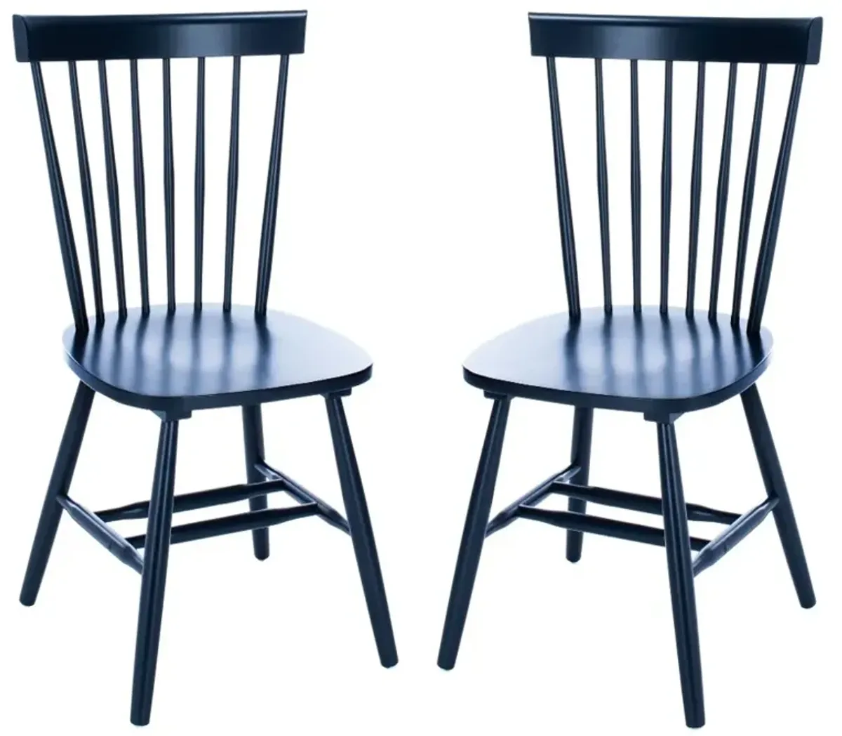 Parker Navy Spindle Side Chairs - Set of 2