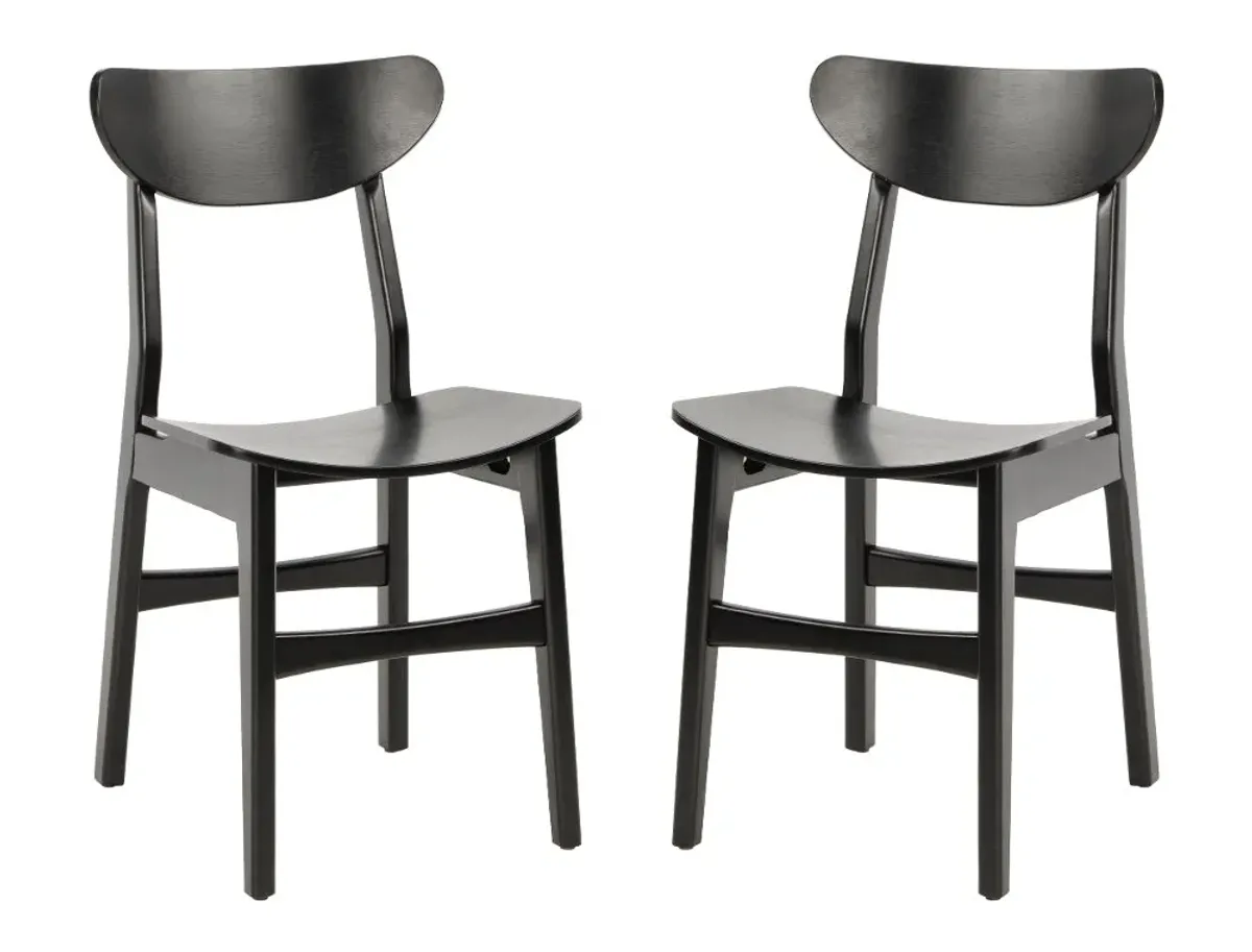 Lucca Retro Dining Chairs - Set of 2
