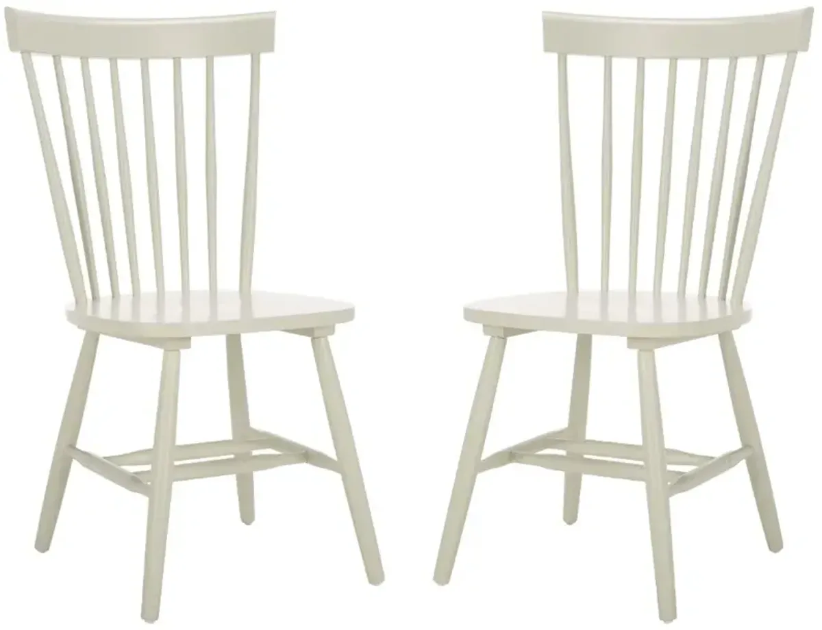 Parker Cream Spindle Side Chairs - Set of 2