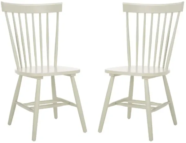 Parker Cream Spindle Side Chairs - Set of 2