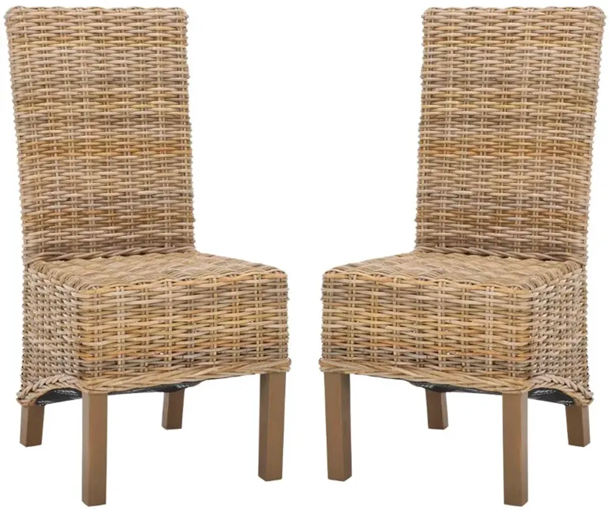 Pembrooke Rattan Side Chairs - Set of 2