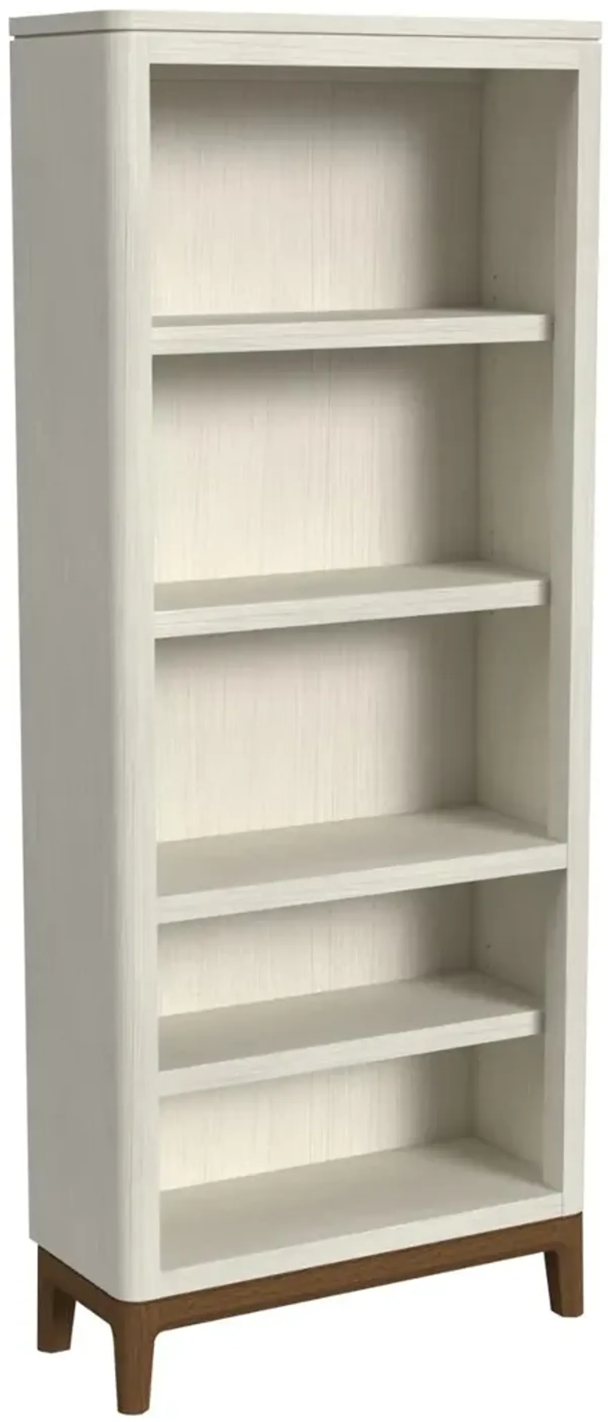 Pomona White Open Bookcase
