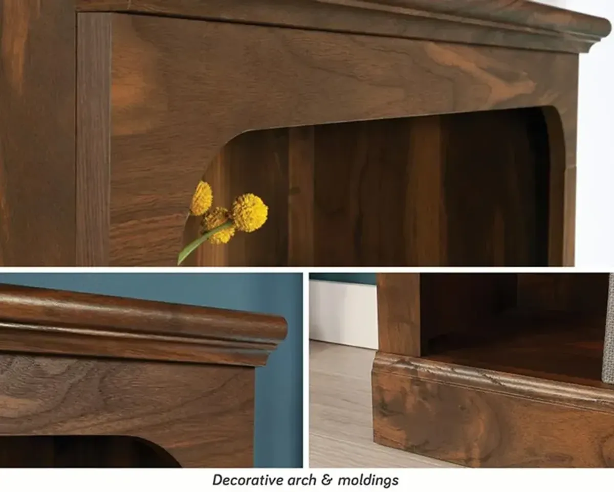 Walnut Brown Bookcase