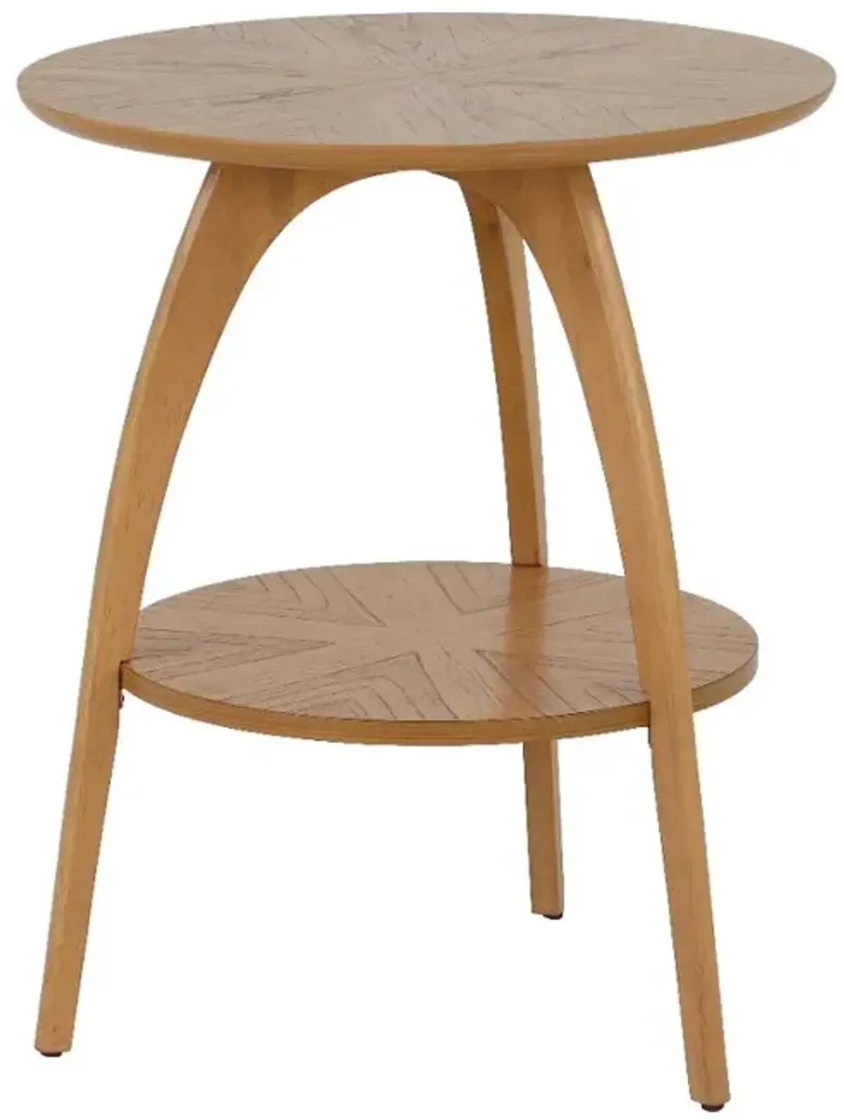 Lax Light Brown End Table