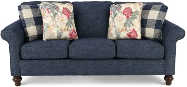 Adam Blue Sofa