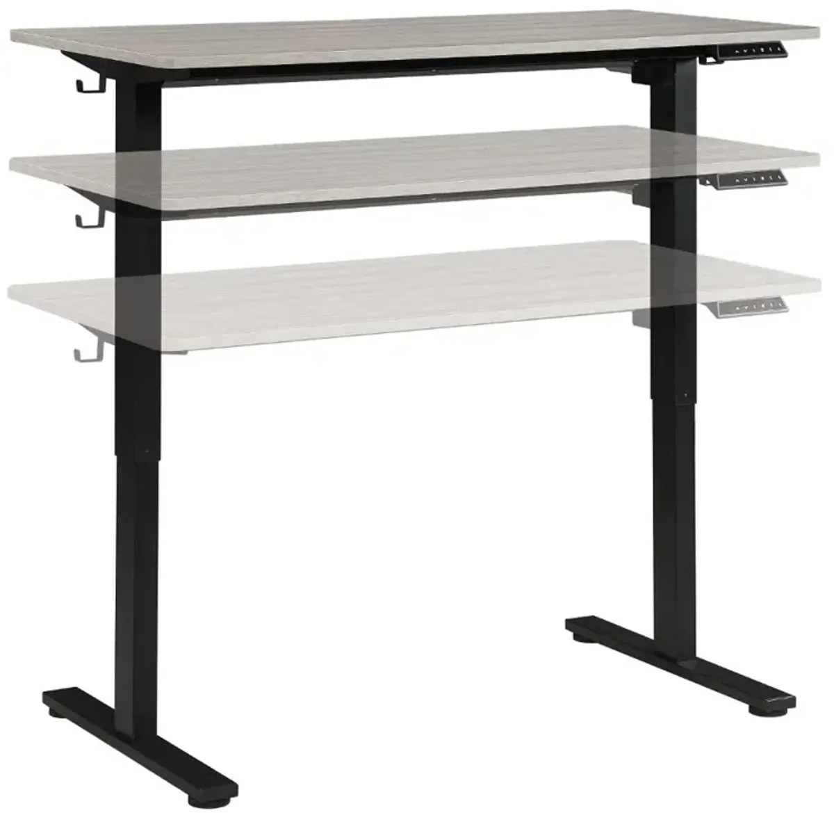 Primo Gray 48" Sit and Stand Desk