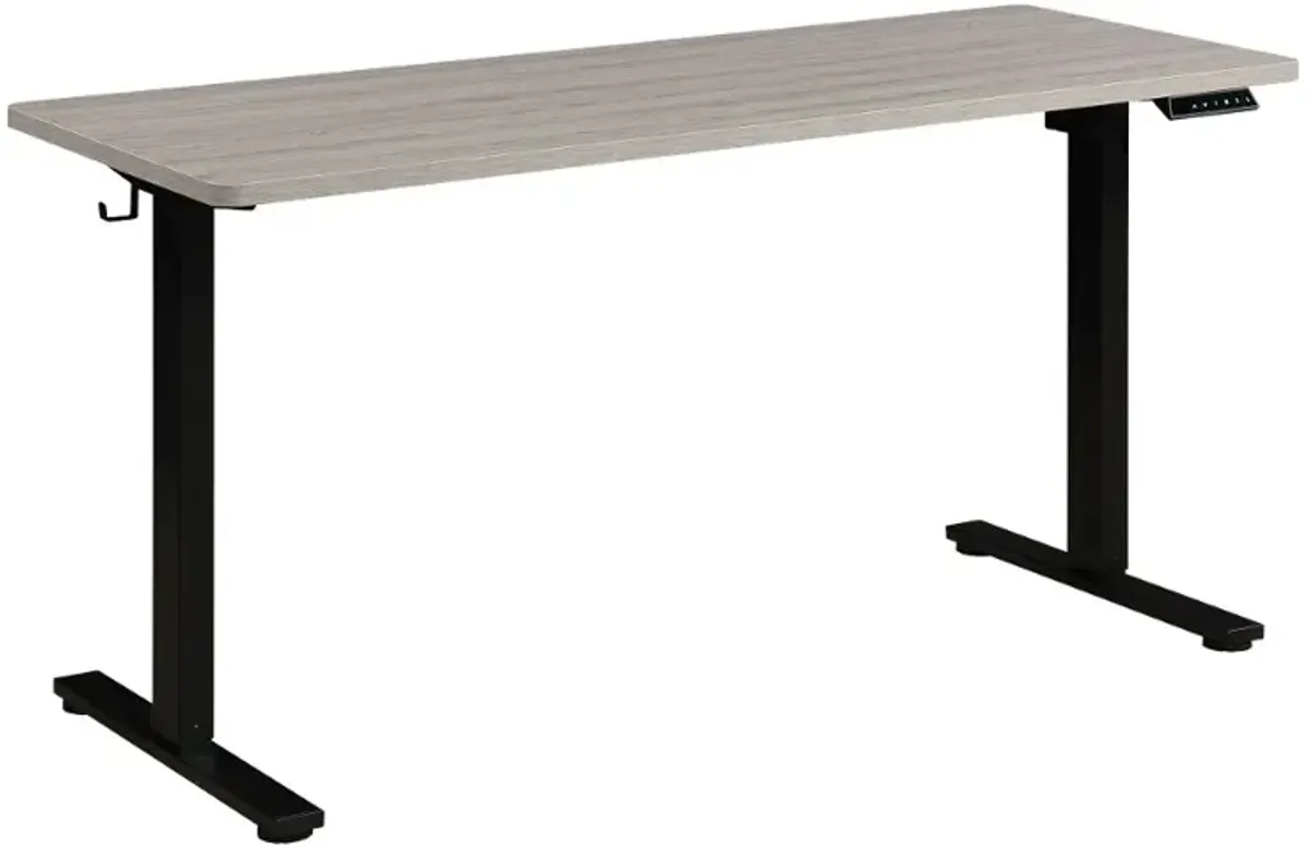 Primo Gray 59" Sit and Stand Desk