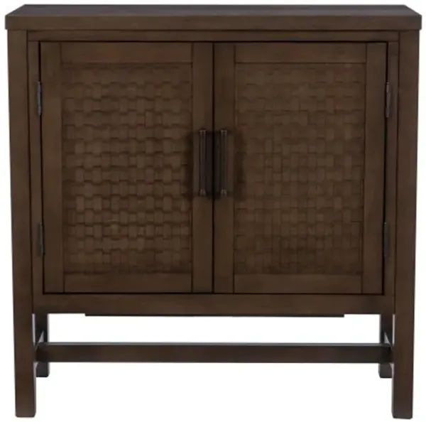 Dark Brown Accent Cabinet