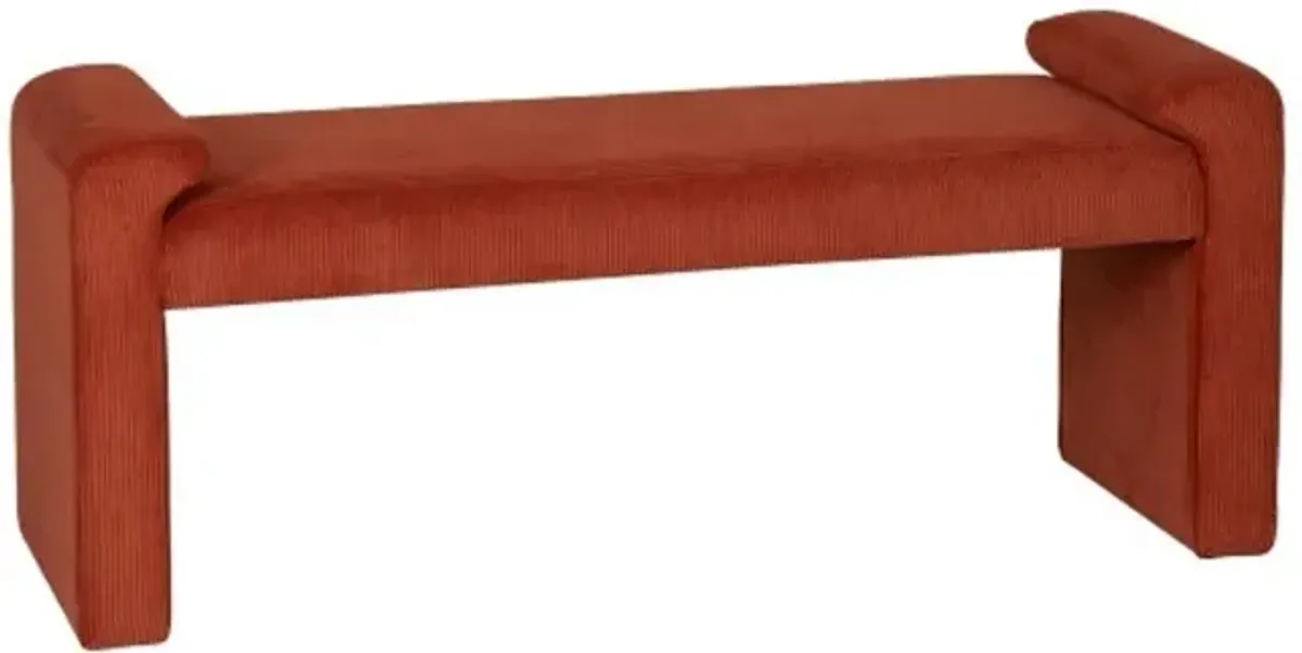 Orange Cord Bench