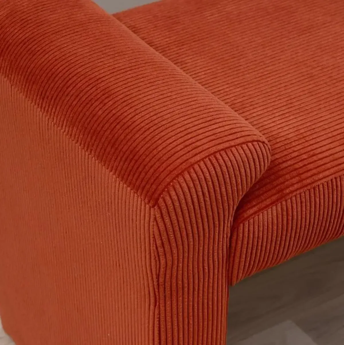 Orange Cord Bench