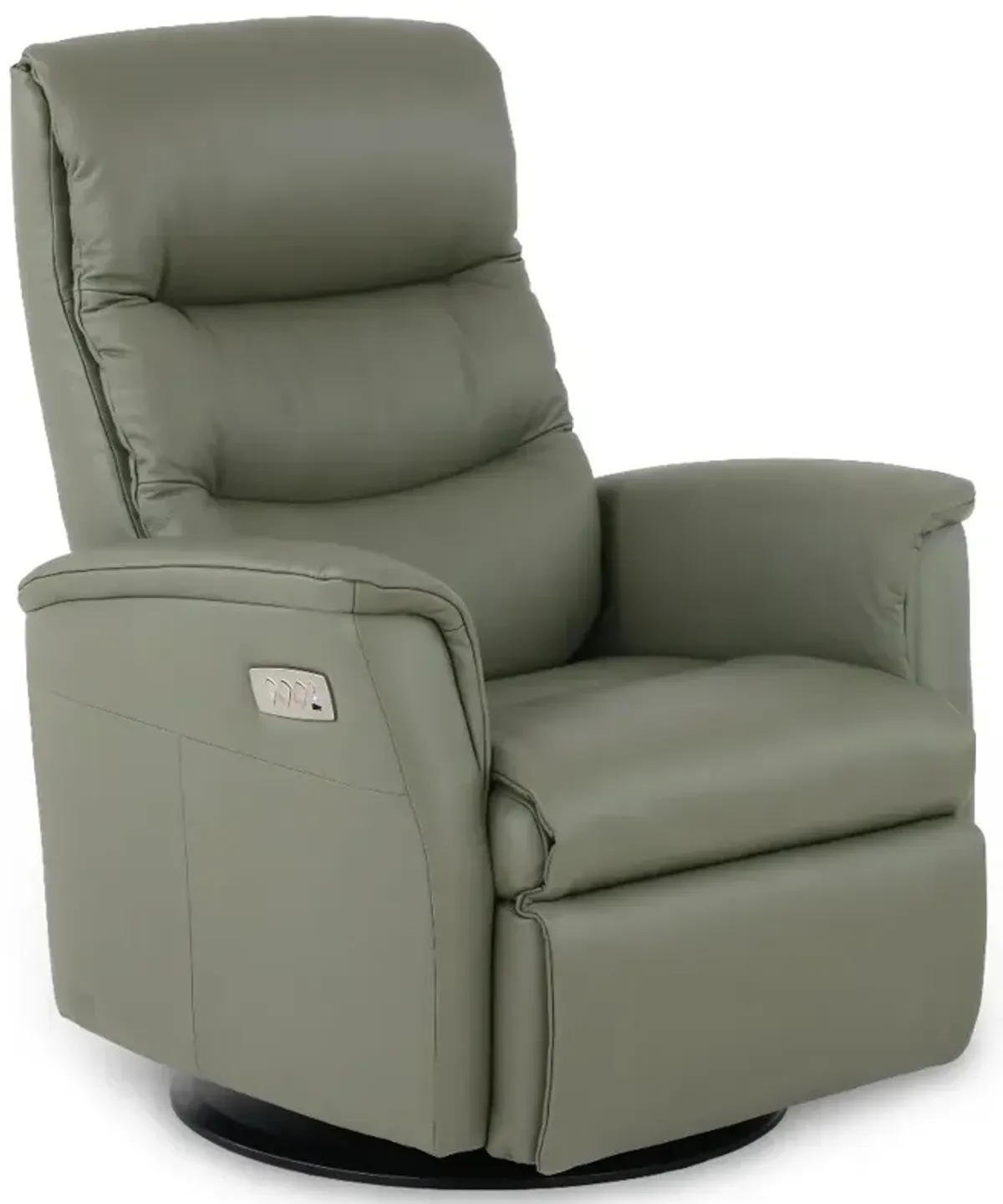 Liberty Moss Green Large Power Glider Recliner