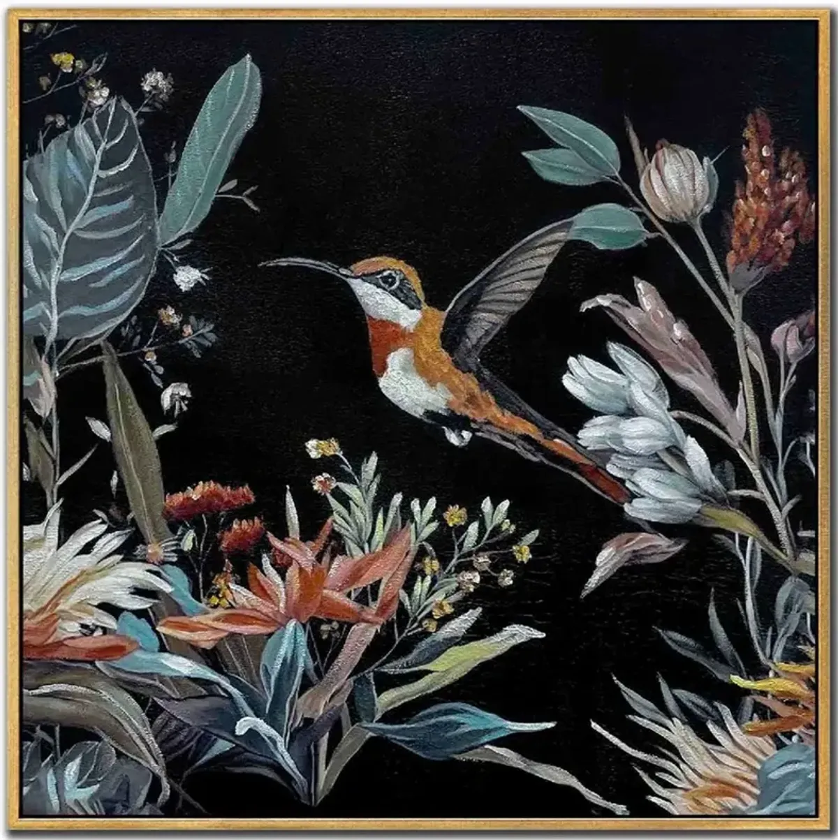 Hummingbird Garden II Wall Art