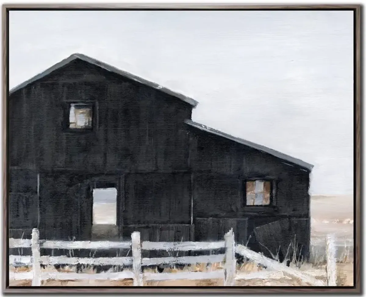 Black Barn I Wall Art