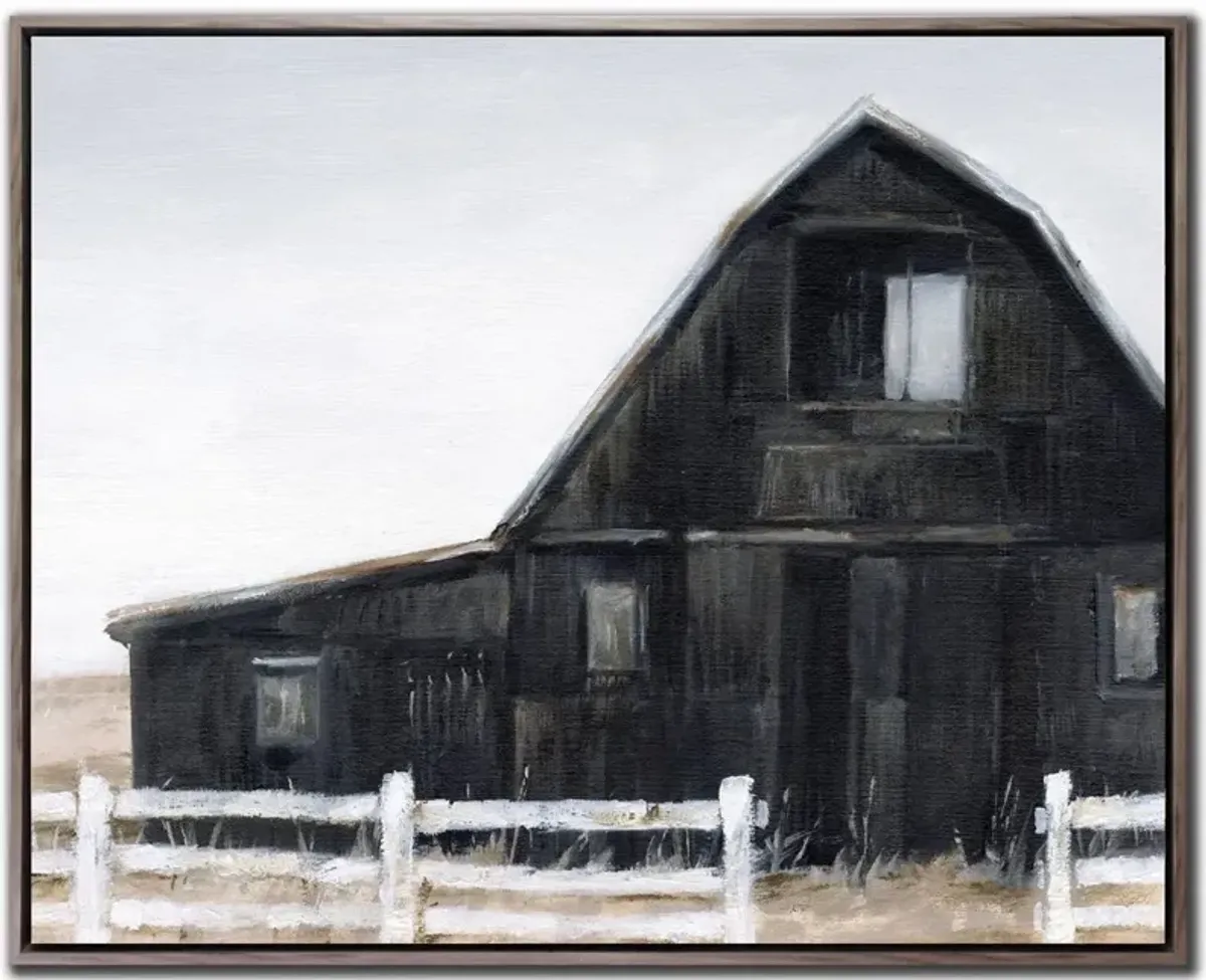 Black Barn II Wall Art