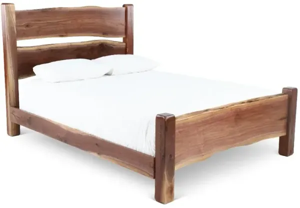 Live Edge Walnut Queen Bed