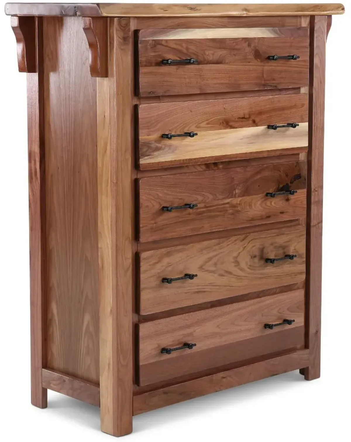 Live Edge Walnut Chest of Drawers