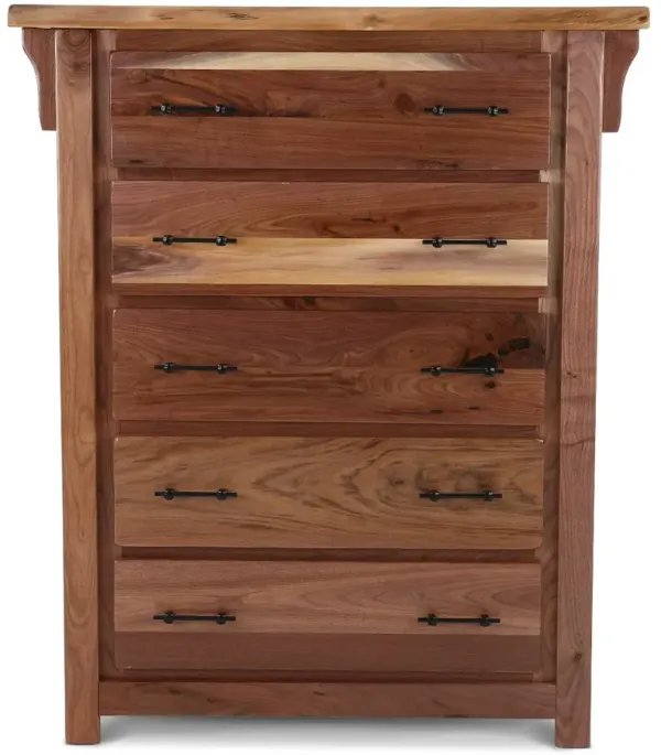 Live Edge Walnut Chest of Drawers